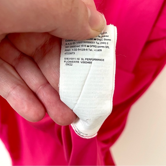 Old Navy PowerSoft Square-Neck Athletic Dress Hot Pink XXL - Picture 10 of 10
